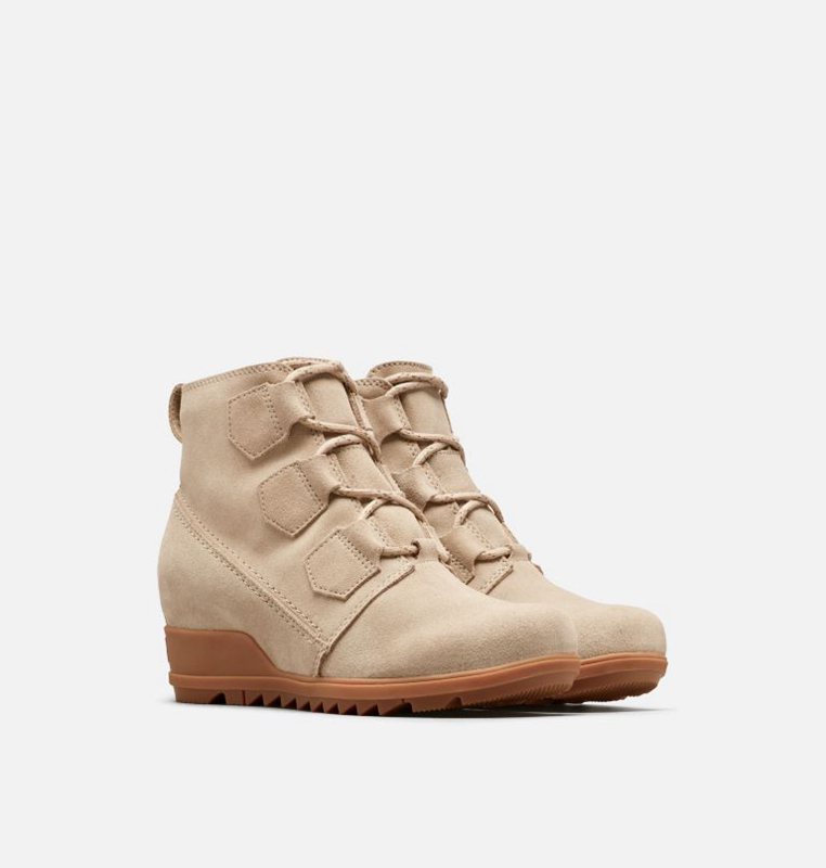 Sorel Dam Wedges Khaki - Evie™ Lace Bootie - XGH-045361